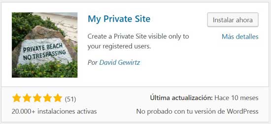 plugin-gratis-sitio-privado-wordpress