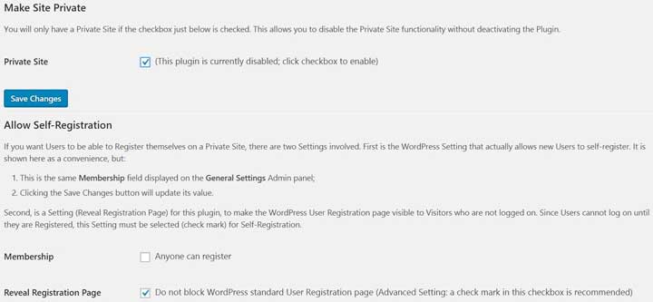 wordpress-completamente-privado
