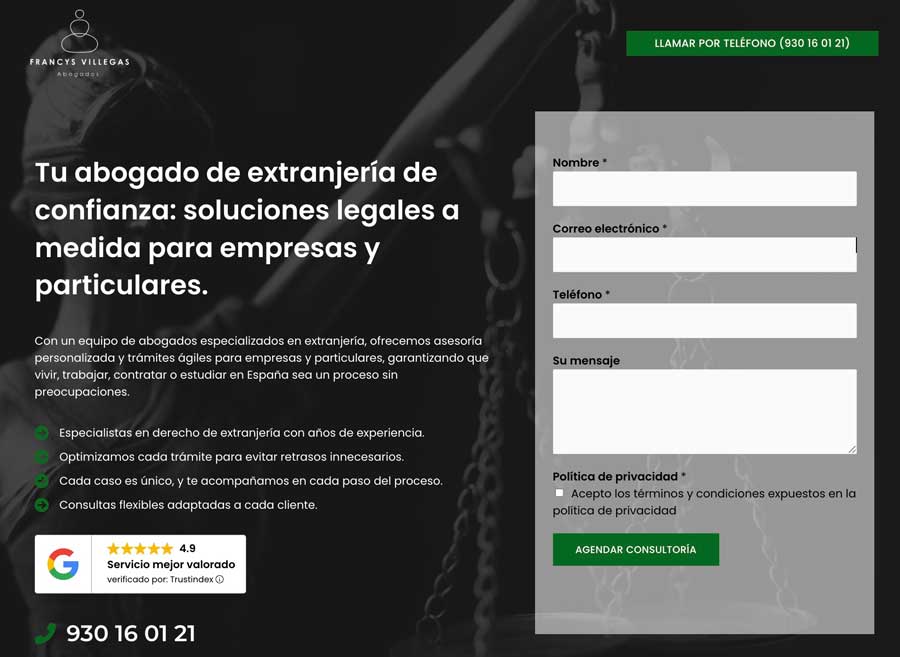 google-ads-abogados-landing Landing page para abogados